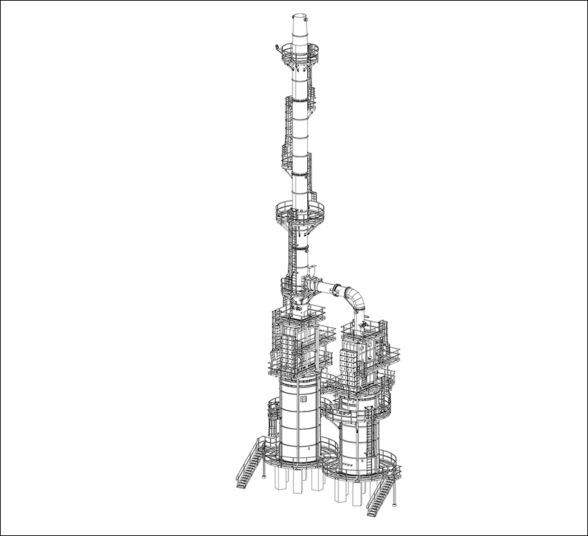 3D VIEW TAKREER Carbon Black & Delayed Coker Project-1